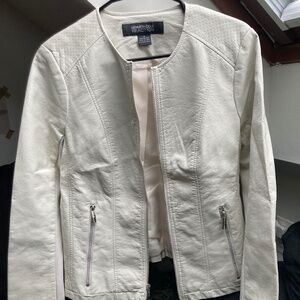 Kenneth Cole Reaction Faux Leather Jacket (Medium)